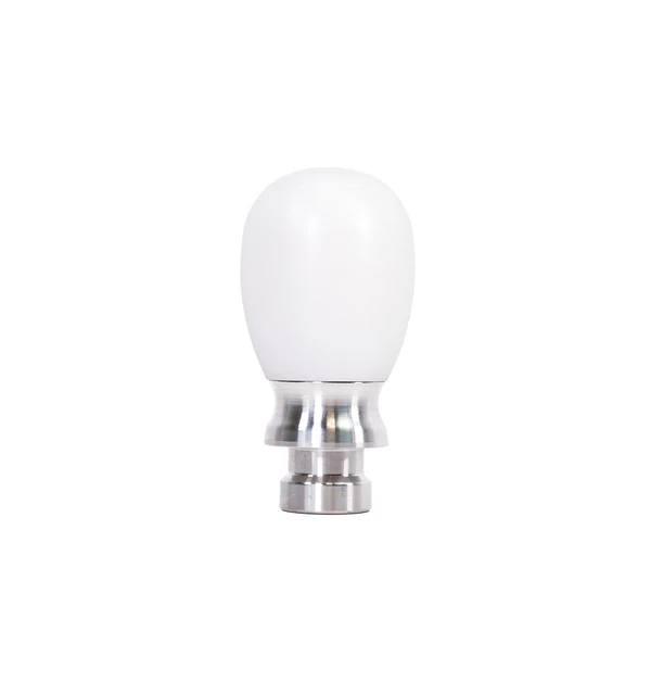 PRL White Delrin Adjustable Shift Knob and Collar Kit