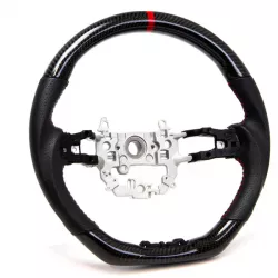 PRL 22-25 Civic Carbon Fiber and Leather with Red Stitching Steering Wheel