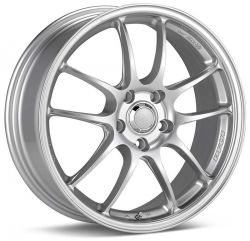 Enkei PF01 18x8 5x112 45mm Offset 75mm Bore Silver Wheel