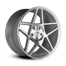 Whistler KR5 Machined Silver 19x9.5 +30mm Offset Wheel: 5x114.3