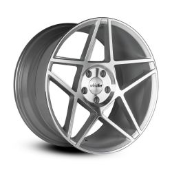 Whistler KR5 Machined Silver 19x8.5 +30mm Offset Wheel: 5x114.3