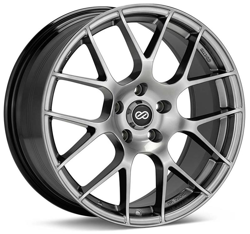 Enkei Raijin 19x8 32mm Offset 5x120 72.6 Bore Hyper Silver Wheel