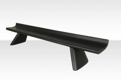 Duraflex Universal Cobra R Wing Trunk Lid Spoiler
