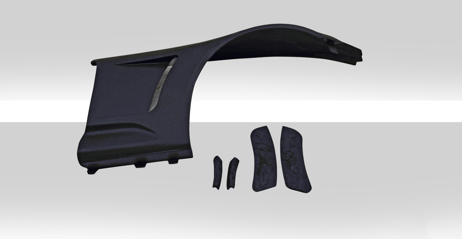 Duraflex 00-09 S2000 +25mm A-Sport Front Fenders