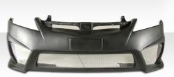 Duraflex 06-11 Civic Sedan 1-Piece Maddox Front Bumper Cover