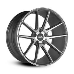 Whistler KR10 Machined Gunmetal 19x8.5 +30mm Offset Wheel: 5x114.3