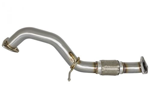 ADA L POWER PIPE メタルパワーパイプ aFe Power 16-21 Civic 1.5L Twisted Steel Rear Down-Pipe / Mid-Pipe