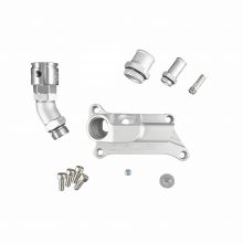 K-Tuned K24/K20Z3 Angled Inlet Upper Coolant Housing with Filler Neck