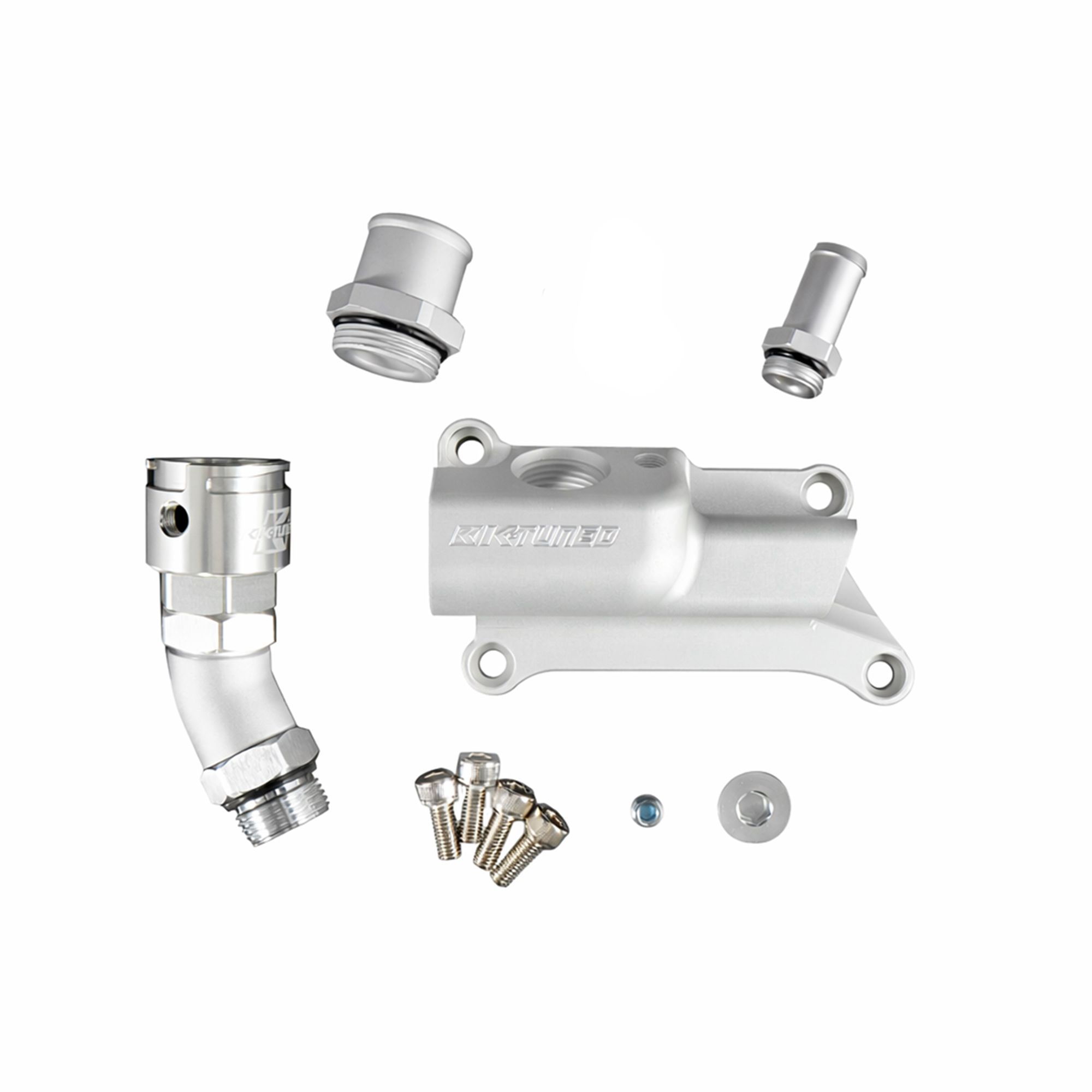 K-Tuned K24/K20Z3 Upper Coolant Housing with Filler Neck and Straight Inlet