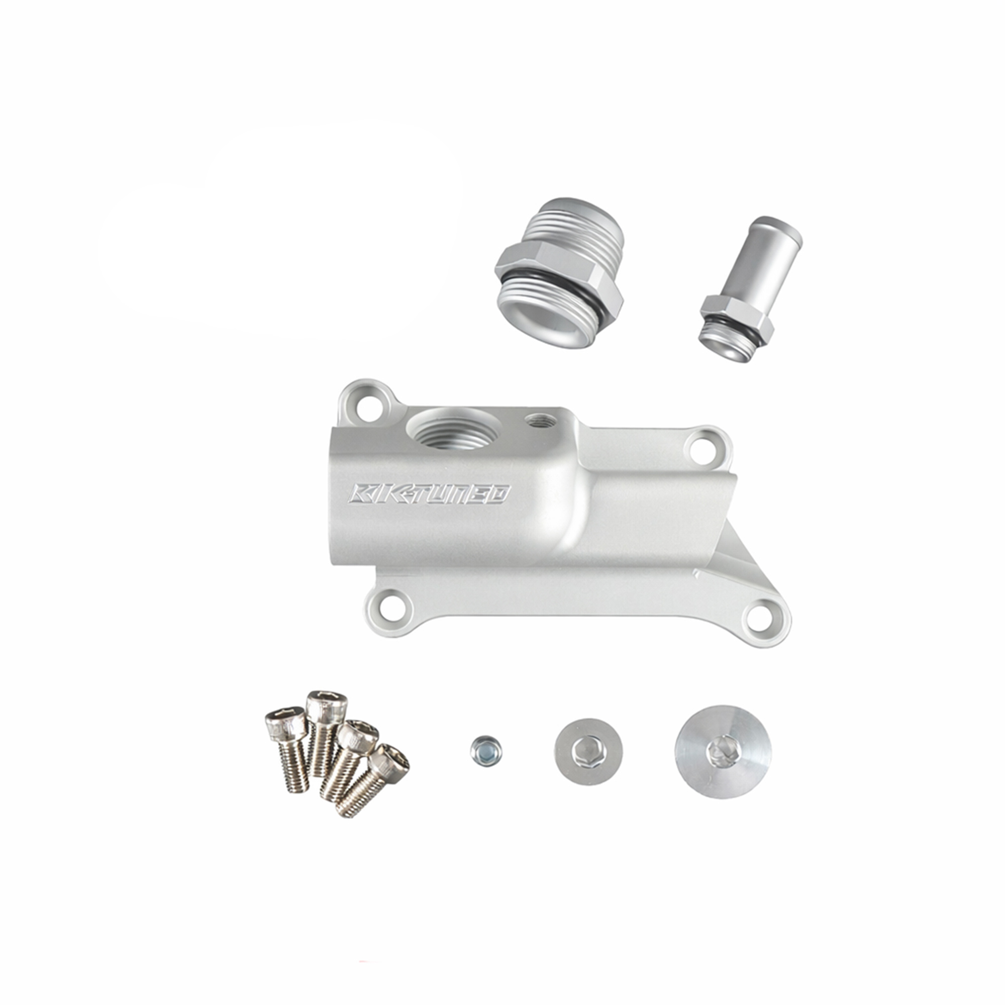 K-Tuned K24/K20Z3 Straight Inlet Upper Coolant Housing without Filler Neck