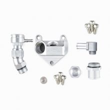 K-Tuned 12-15 Civic Si Angled Upper Coolant Housing with Filler Neck