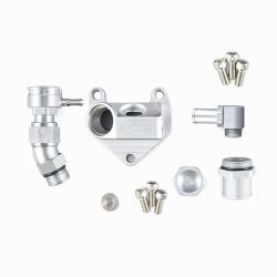 K-Tuned 12-15 Civic Si Angled Upper Coolant Housing with Filler Neck
