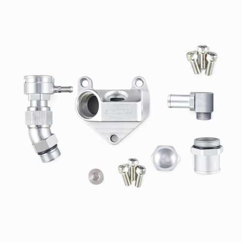 K-Tuned 12-15 Civic Si Angled Upper Coolant Housing with Filler