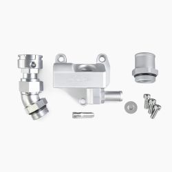 K-Tuned 12-15 Civic Si Straight Upper Coolant Housing with Filler Neck