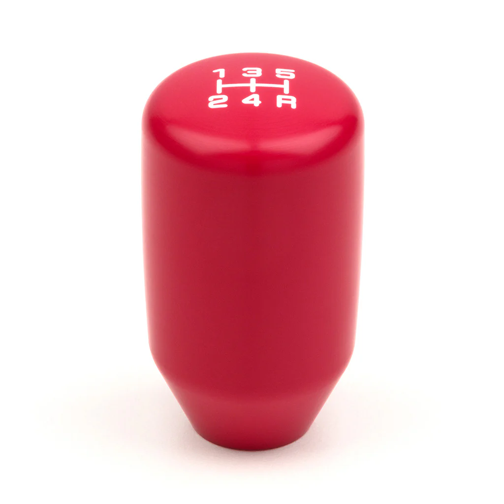 Acuity Satin Red 5-Speed ESCO-Insulated Shift Knob
