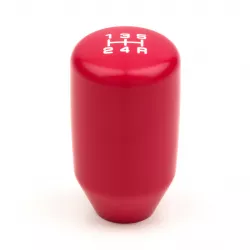 Acuity Satin Red 5-Speed ESCO-Insulated Shift Knob