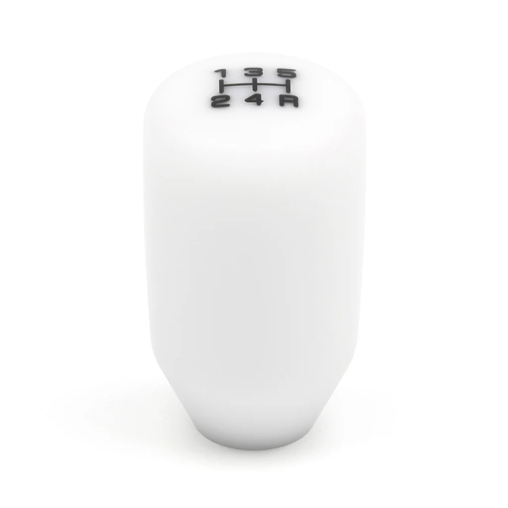 Acuity Satin White 5-Speed ESCO-Insulated Shift Knob