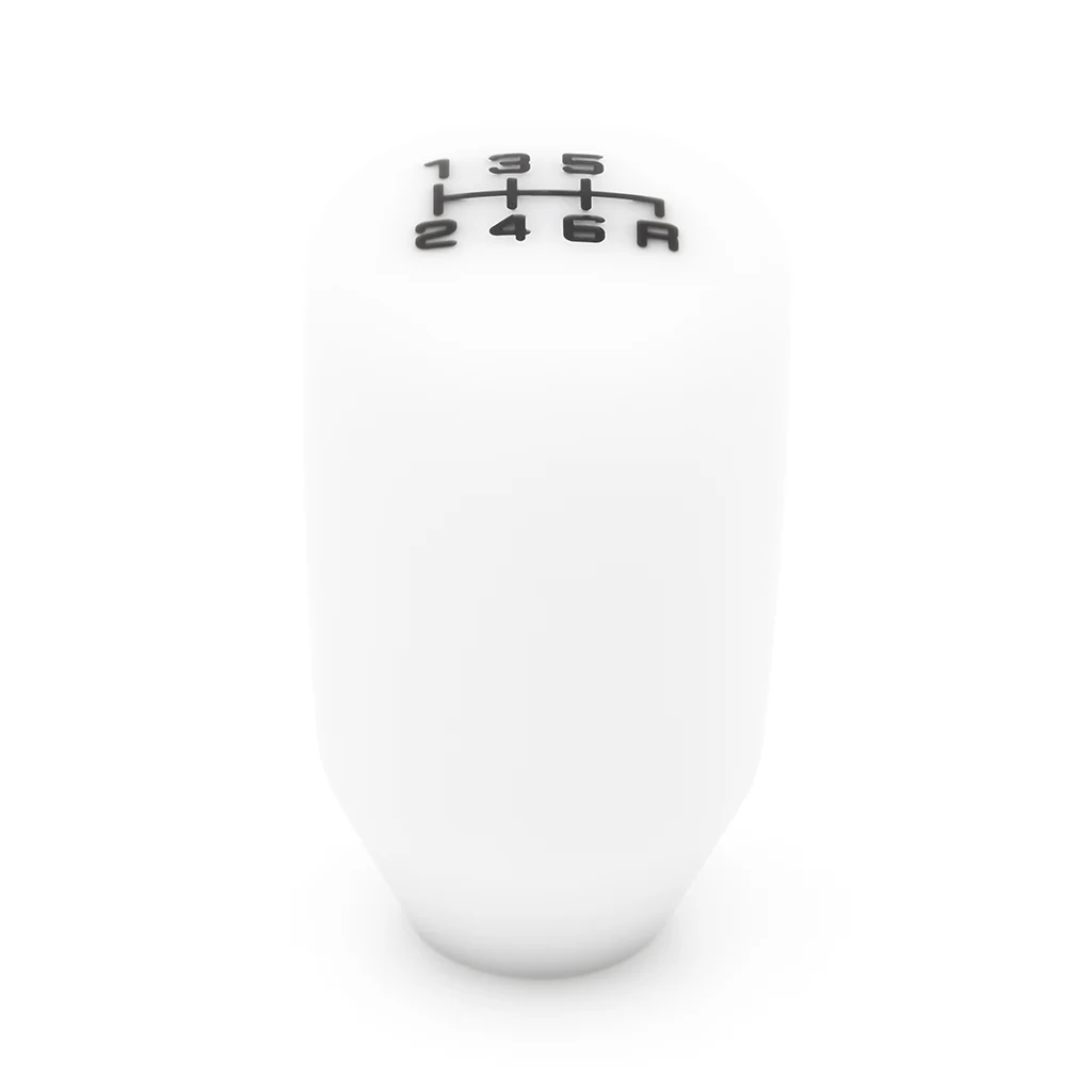 Acuity Satin White 6-Speed ESCO-Insulated Shift Knob
