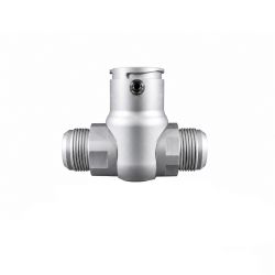 K-Tuned 87mm Tall -16AN Fittings Bespoke Remote Filler Neck