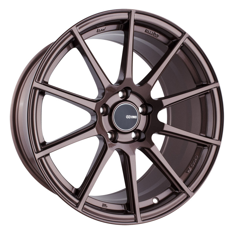 Enkei TS10 18x9.5 35mm Offset 5x114.3 72.6mm Bore Copper Wheel