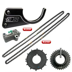 Drag Cartel K20 Modified Crank Timing Gear, Chain, Tensioner, and Guide