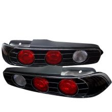 Spyder 94-01 Integra Coupe Euro Style Tail Lights Black