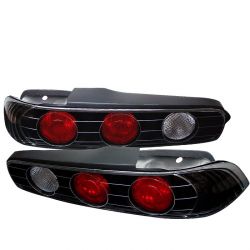 Spyder 94-01 Integra Coupe Euro Style Tail Lights Black