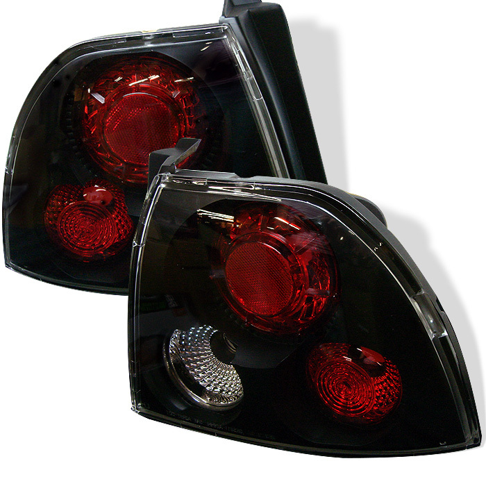 Spyder 94-95 Accord Euro Style Tail Lights Black