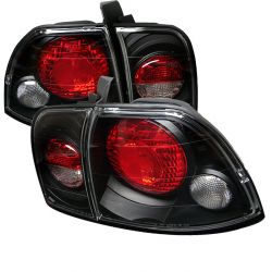 Spyder 96-97 Accord Euro Style Tail Lights Black