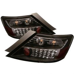 Spyder 06-08 Civic Coupe LED Tail Lights Black