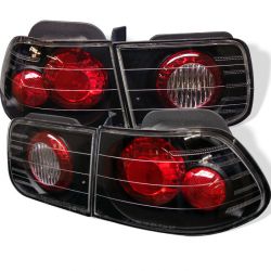 Spyder 96-00 Civic Coupe Euro Style Tail Lights Black