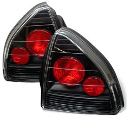 Spyder 92-96 Prelude Euro Style Tail Lights Black