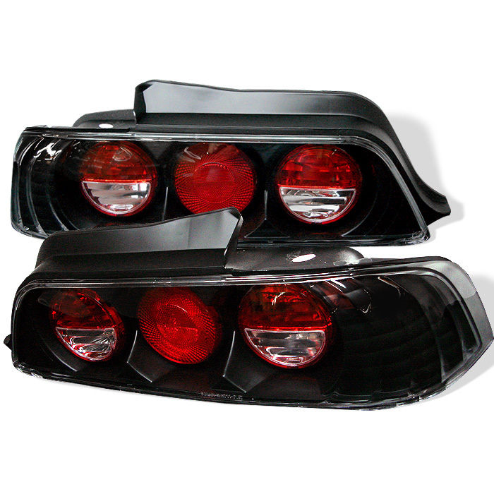 Spyder 97-01 Prelude Euro Style Tail Lights Black