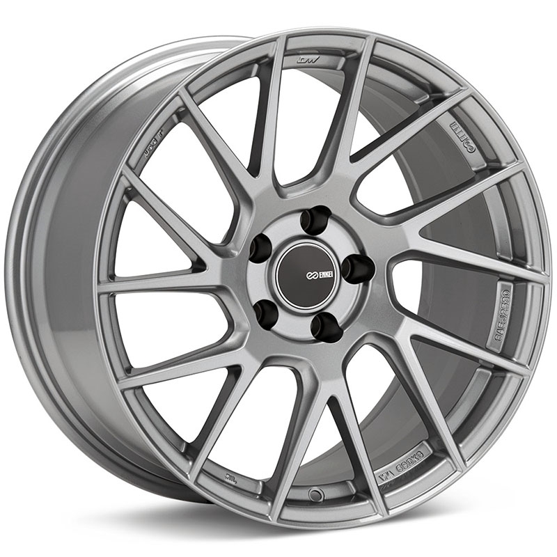 Enkei TM7 18x9.5 5x114.3 38mm Offset 72.6mm Bore Storm Gray Wheel