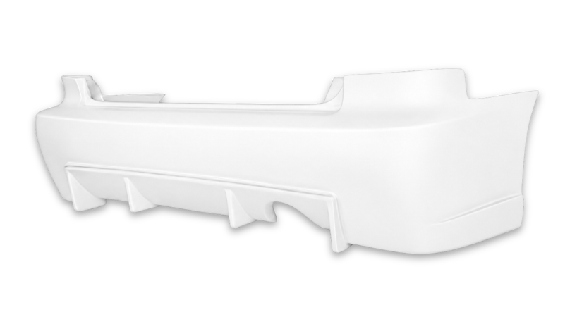 Extreme Dimensions 98-02 Accord Sedan 1-Piece Gralix Buddy Rear Bumper Cover