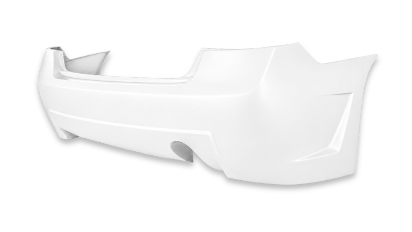 Extreme Dimensions 06-11 Civic Sedan 1-Piece Gralix B-2 Rear Bumper Cover