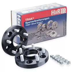 H&R 23-26 Civic Type R Black Trak+ 30mm Wheel Spacers