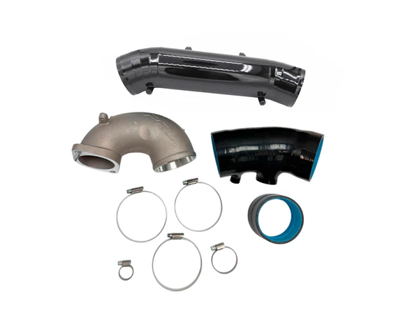 PRL 17-21 Civic Type R FK8 Black Thermal Coated Titanium Turbocharger Inlet Pipe Kit