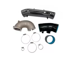 PRL 17-21 Civic Type R FK8 Black Thermal Coated Titanium Turbocharger Inlet Pipe Kit