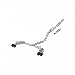 MBRP 22-24 Civic Sport Touring Armor Pro Series Cat-Back Exhaust System with Carbon Fiber Tips