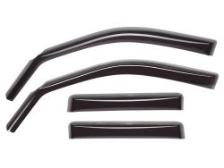 WeatherTech 14-20 MDX Dark Tint Front and Rear Side Window Deflectors