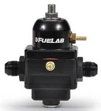 Fuelab Black EFI Adjustable Fuel Pressure Regulator -6AN Inlets