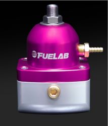 Fuelab Purple EFI Adjustable Fuel Pressure Regulator 2 -6AN Inlets