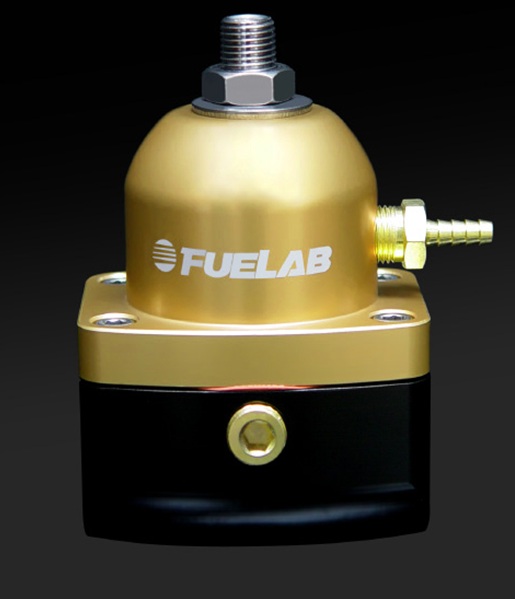 Fuelab Gold EFI Adjustable Fuel Pressure Regulator 2 -6AN Inlets