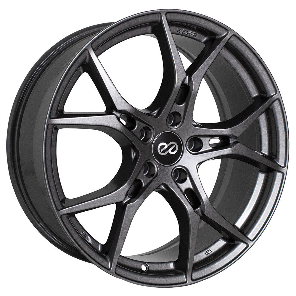 Enkei Vulcan 18X8.0 35mm Offset 5x114.3 72.6mm Bore Anthracite Wheel