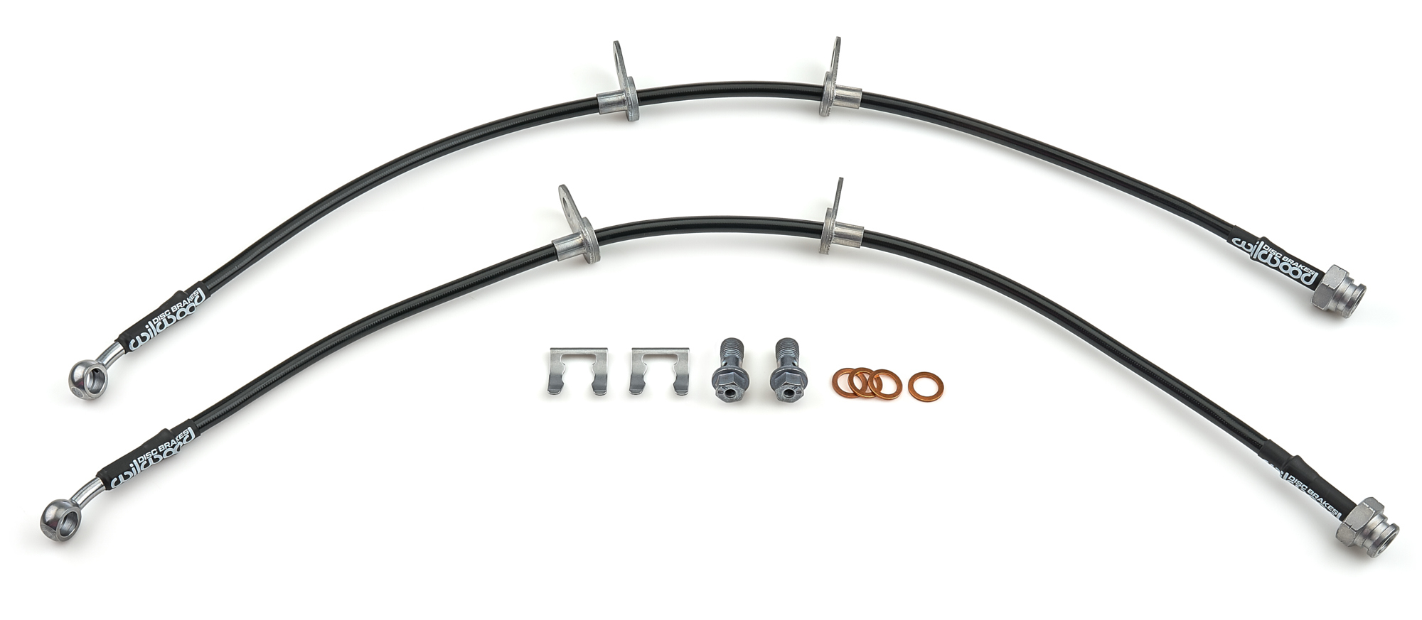 Wilwood 06-09 S2000 Front Flexline Brake Line Kit