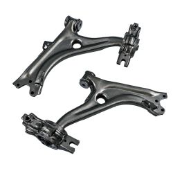 K-Tuned 16-22 Civic Hardened Rubber Front Lower Control Arms with Compliance Bushings