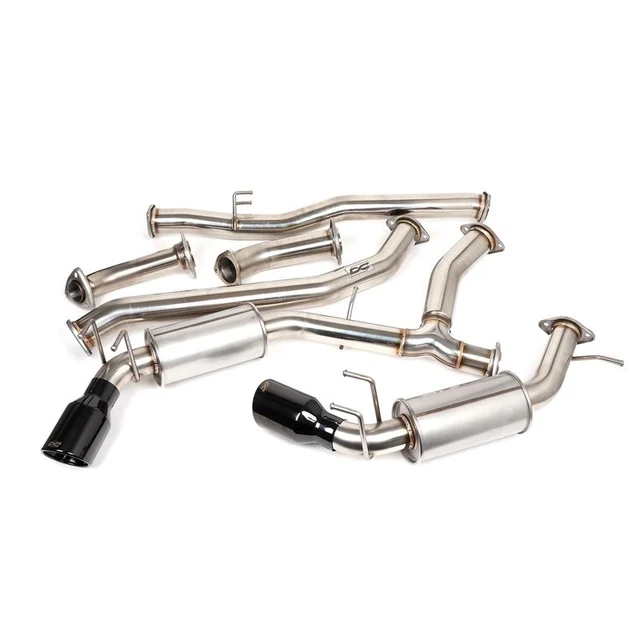 DC Sports 22-26 Civic Si/23-27 Integra 1.5T V2 Dual Exhaust System with Black Tips