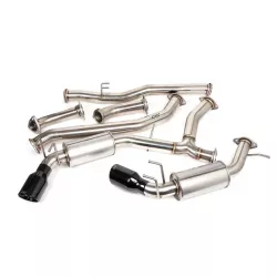 DC Sports 22-26 Civic Si/23-27 Integra 1.5T V2 Dual Exhaust System with Black Tips