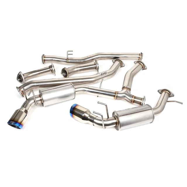 DC Sports 22-26 Civic Si/23-27 Integra 1.5T V2 Dual Exhaust System with Burnt Tips